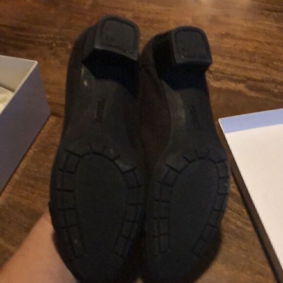 Brunate Gray Suede Iguano Moro Softlack Women’s low heels size 38 (US size 7) - Picture 7 of 10